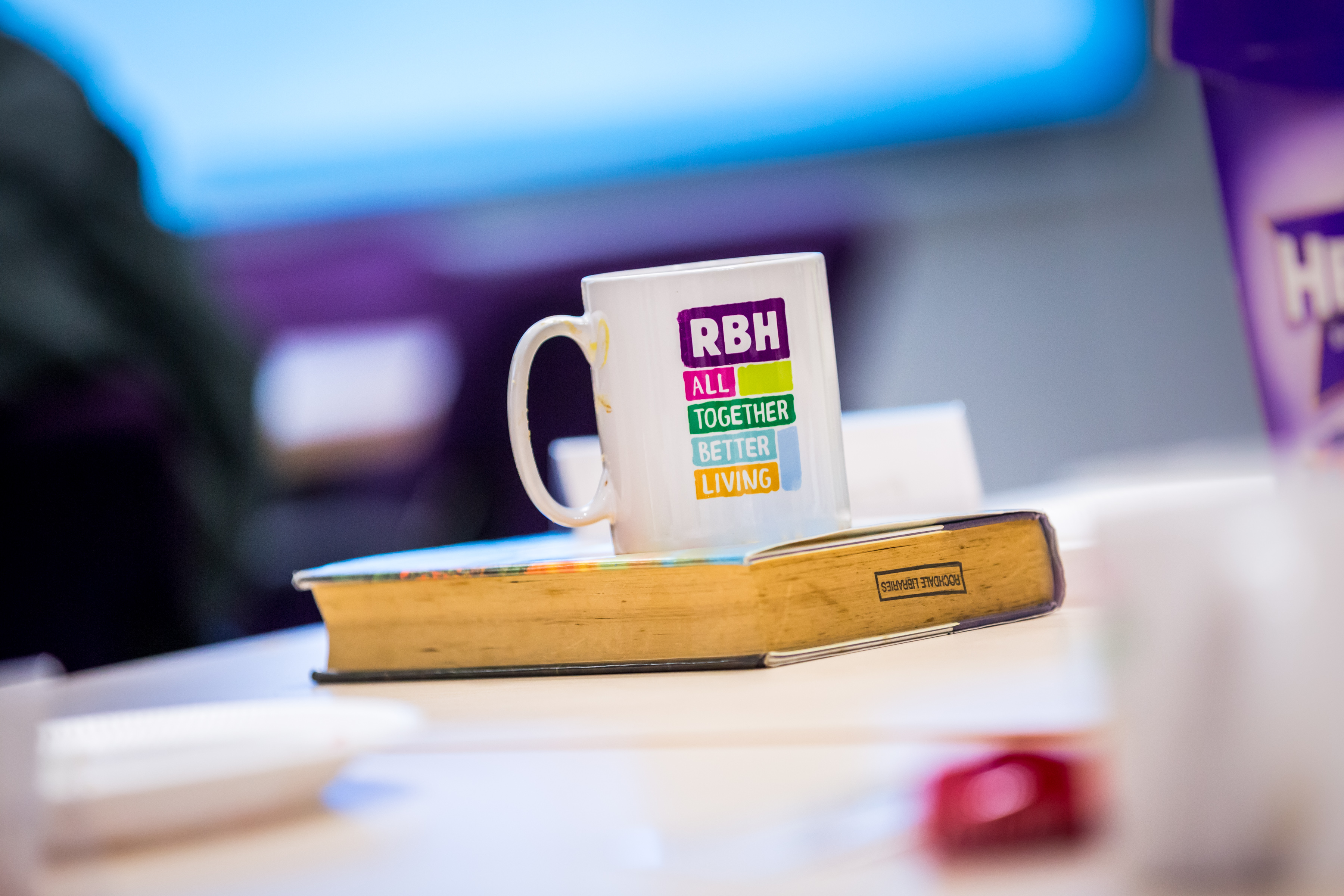 RBH logo mug