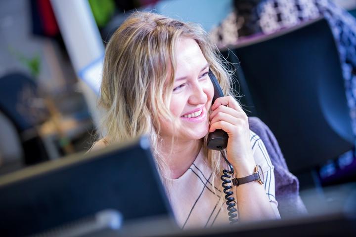 Employee On The Phone Employee On The Phone