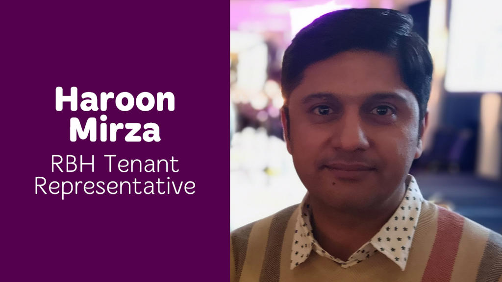 Haroon Mirza - RBH Tenant Representative