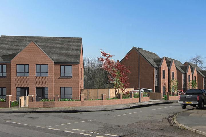 New RBH homes at Peel Lane, Heywood
