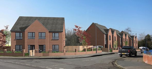 New RBH homes at Peel Lane, Heywood