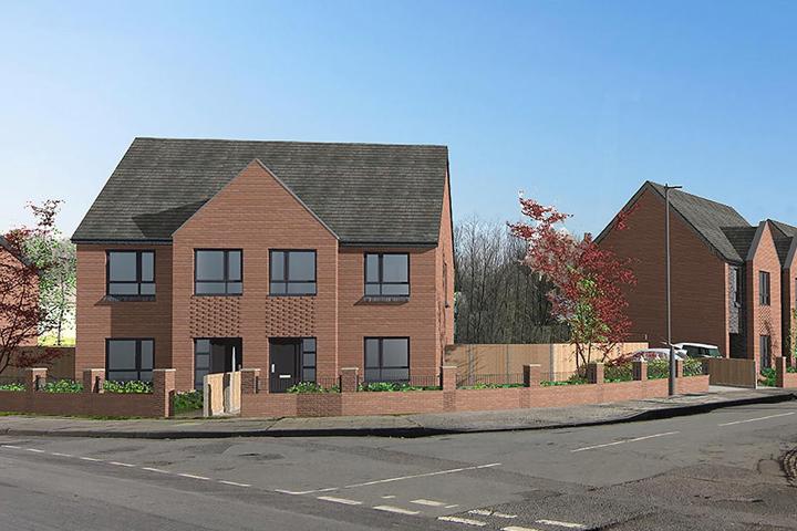 New RBH homes at Peel Lane, Heywood