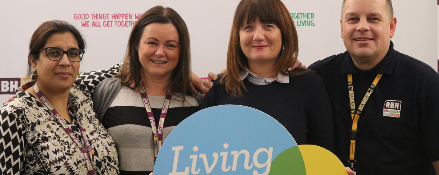 We're proud to be a Living Wage employer!