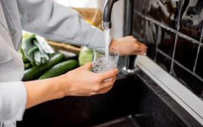 Water Safety Woman Glass Water Thumb