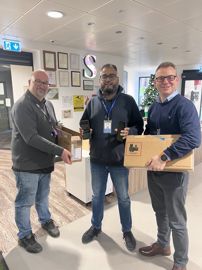 Tech For All Neil And Ben Donation