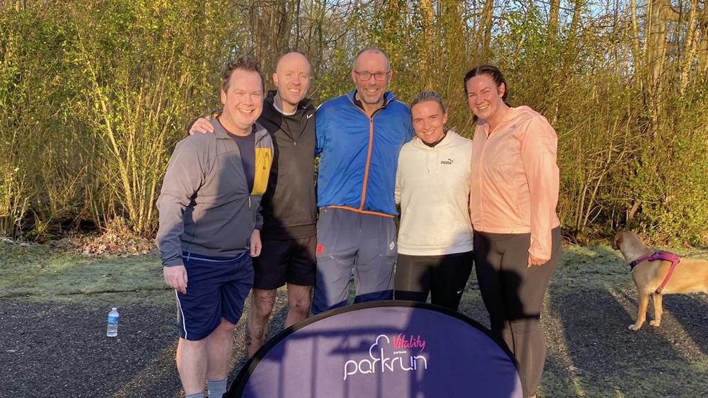 RBH colleagues at Heaton parkrun